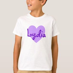 Lydia in Purple T-Shirt