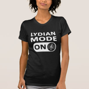 Lydian Music Mode On - Women's T-Shirt