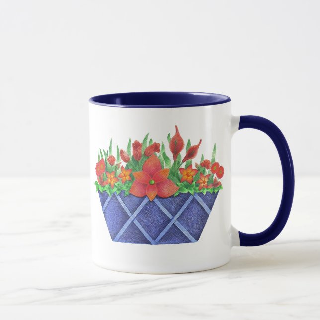 "Lydia's Bouquet" Mug (Right)