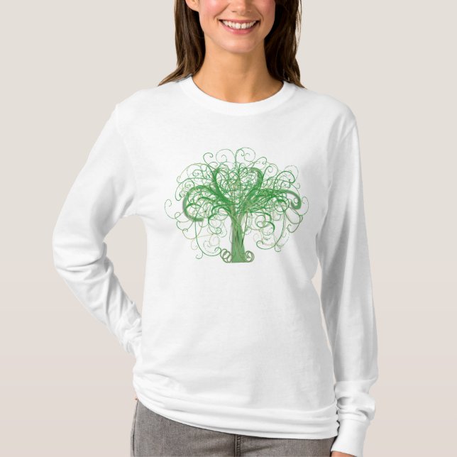 Lydia's Tree of Life (Front and Back) T-Shirt (Front)