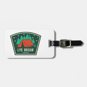 Lye Brook Wilderness Vermont Camping Luggage Tag