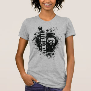 LYFL 04   Women's Black Grunge Lassen Logo T-Shirt