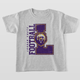 LYFL 06 Kids Purple Lassen Logo T-Shirt