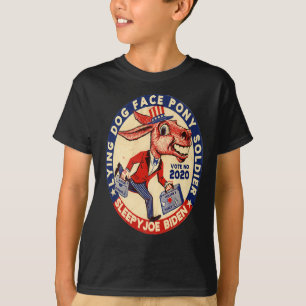 lying dog face pony soldier quid pro quo joe biden T-Shirt