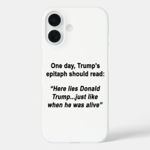 Lying Trump iPhone 16 Case