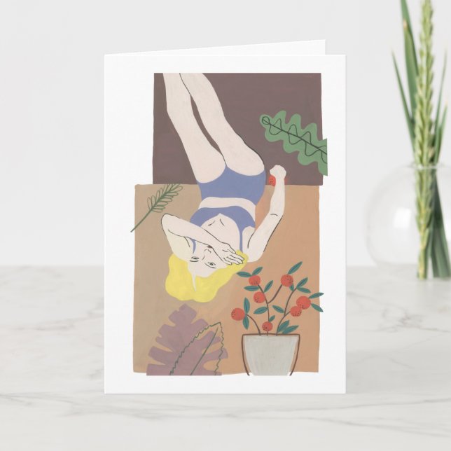 Lying Woman Card (Front)