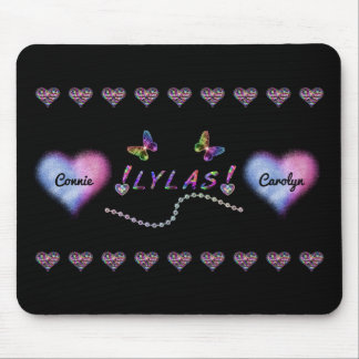 LYLAS Love You Like A Sister Mouse Mat