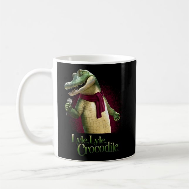 Lyle Lyle Crocodile Movie Singing Lyle Coffee Mug (Left)
