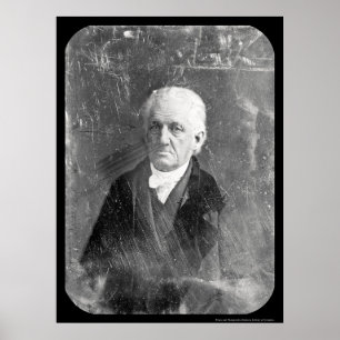 Lyman Beecher Daguerreotype 1847 Poster