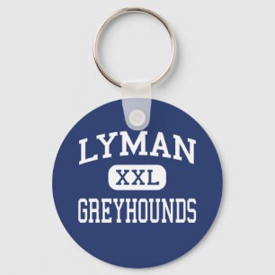 Lyman - Greyhounds - High - Longwood Florida Key Ring