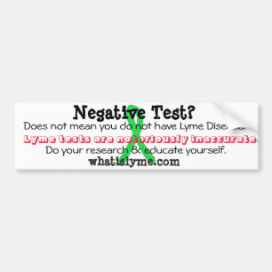 Lyme Awareness Bumper Sticker
