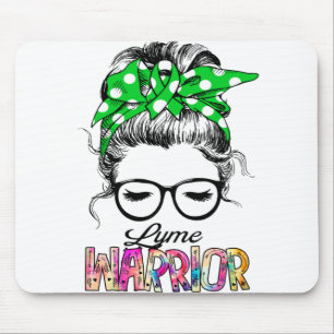 Lyme Awareness Month Ribbon Gifts Mouse Mat