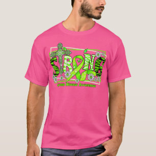 Lyme Disease Awareness cross ribbon Strong hope lo T-Shirt