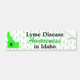 Lyme Disease Awareness in Idaho Bumper Sticker