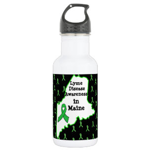 Lyme Disease Awareness in Maine Water Bottle