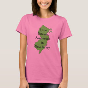 Lyme Disease Awareness in New Jersey T-Shirt