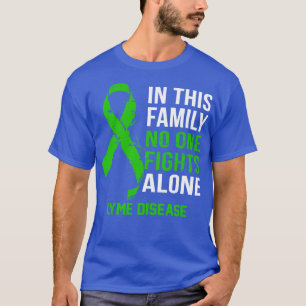 Lyme Disease Awareness No One Fights Alone Hope Fo T-Shirt