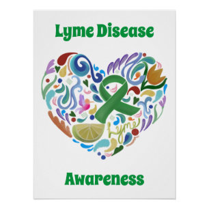 Lyme Disease Awareness Poster Sign