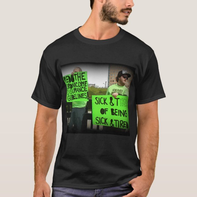 Lyme Disease Awareness Protesters Shirt (Front)