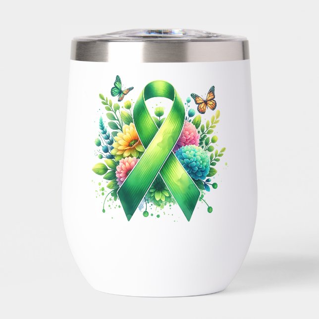 Lyme Disease Awareness Ribbon (Front)