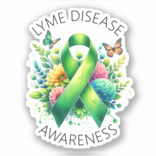 Lyme Disease Awareness Ribbon