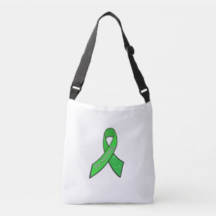 Lyme Disease Awareness Ribbon "Be Strong" Tote