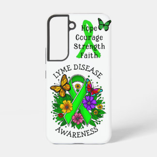 Lyme Disease Awareness Ribbon Samsung Galaxy Case