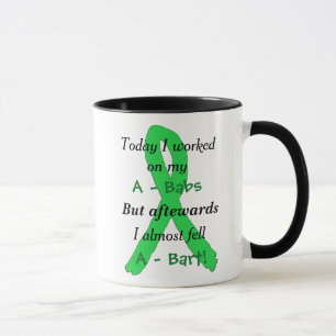 Lyme Disease Awareness Ribbons Funny Mug