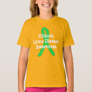 Lyme Disease Awareness Shirt for Illinois Child