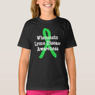 Lyme Disease Awareness Shirt for Wisconsin Lymie