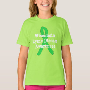 Lyme Disease Awareness Shirt for Wisconsin Lymie
