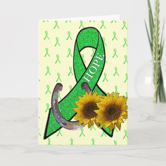 Lyme Disease Hope Support and Encouragement Card (Front)