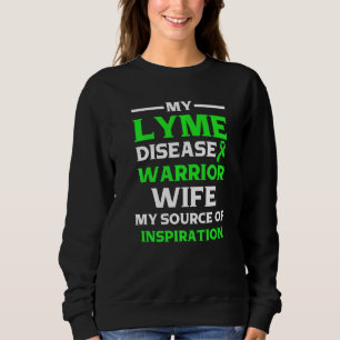 Lyme Disease Survivor Warrior Awareness 14 Sweatshirt