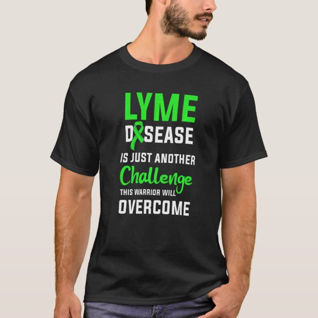 Lyme Disease Survivor Warrior Awareness   22 T-Shirt (Front)