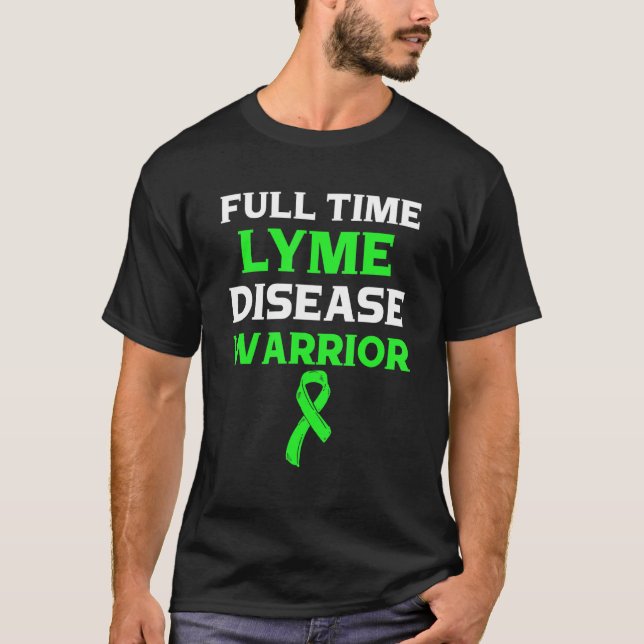 Lyme Disease Survivor Warrior Awareness 26 T-Shirt (Front)
