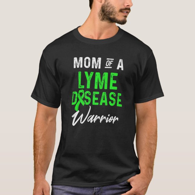 Lyme Disease Survivor Warrior Awareness  36 T-Shirt (Front)