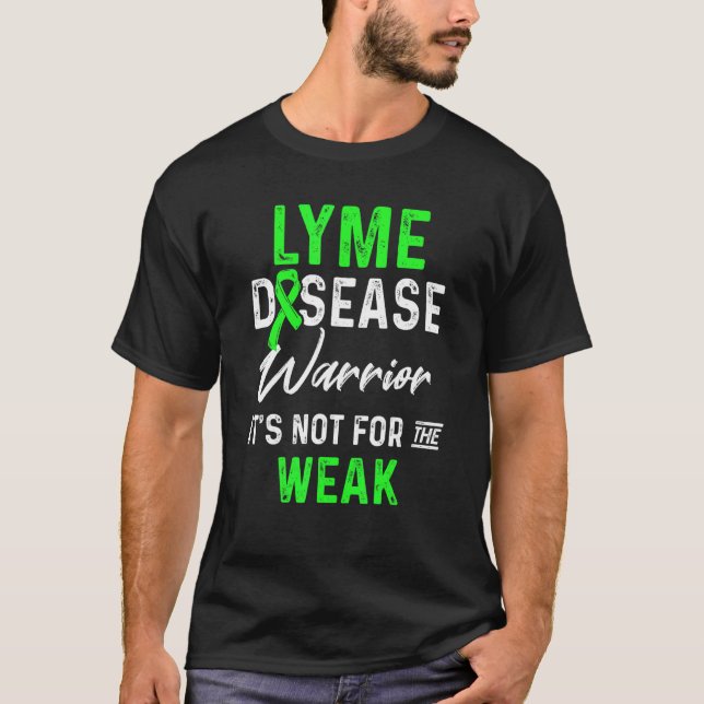 Lyme Disease Survivor Warrior Awareness  66 T-Shirt (Front)