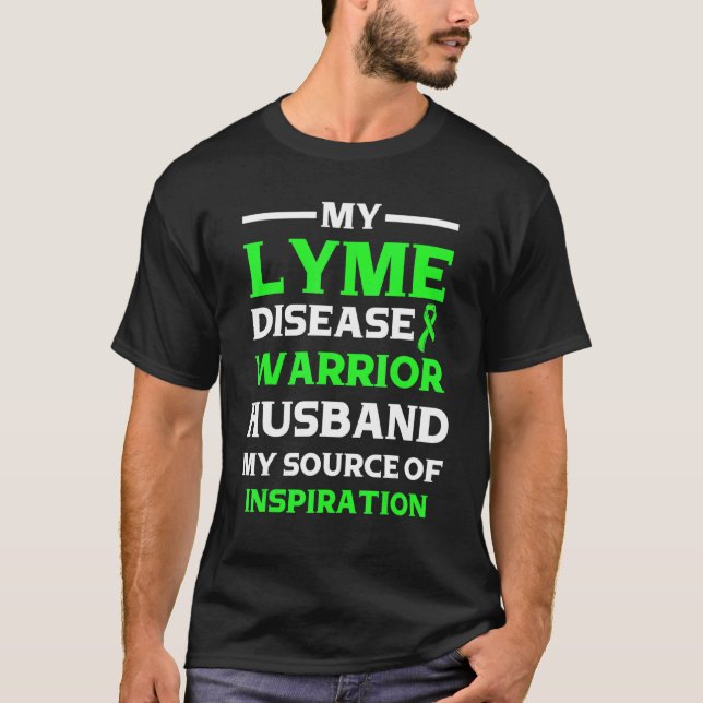 Lyme Disease Survivor Warrior Awareness T-Shirt (Front)