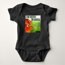 Lyme Disease: The Musical Baby Snapsuit