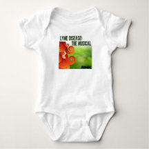 Lyme Disease: The Musical Baby Snapsuit