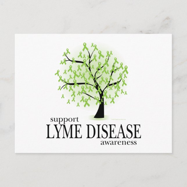 Lyme Disease Tree Postcard (Front)