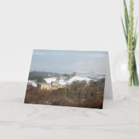 Lyme Hall and The Cage Winter Thank You Card