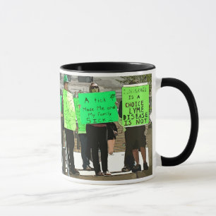 Lyme Lives Here Lyme Disease Awareness Cup