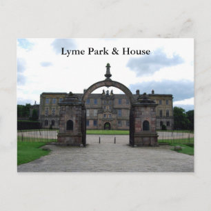 Lyme Park & House Postcard