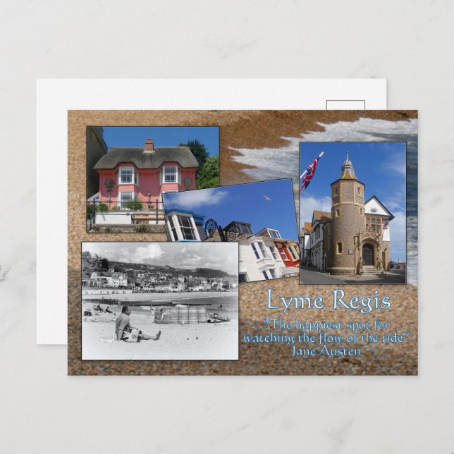 Lyme Regis, a postcard from... (Front/Back)
