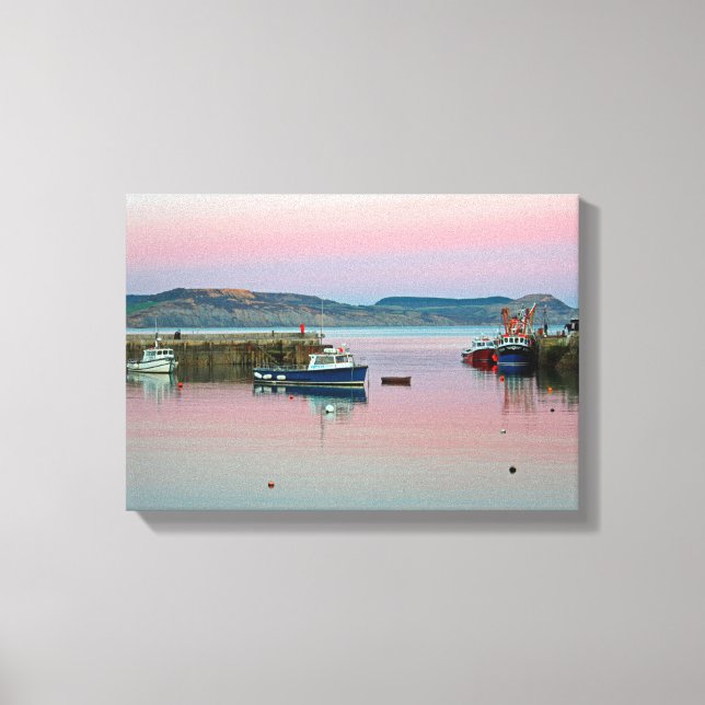 Lyme Regis Canvas Print (Front)