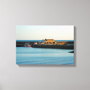 Lyme Regis Cobb Canvas Print
