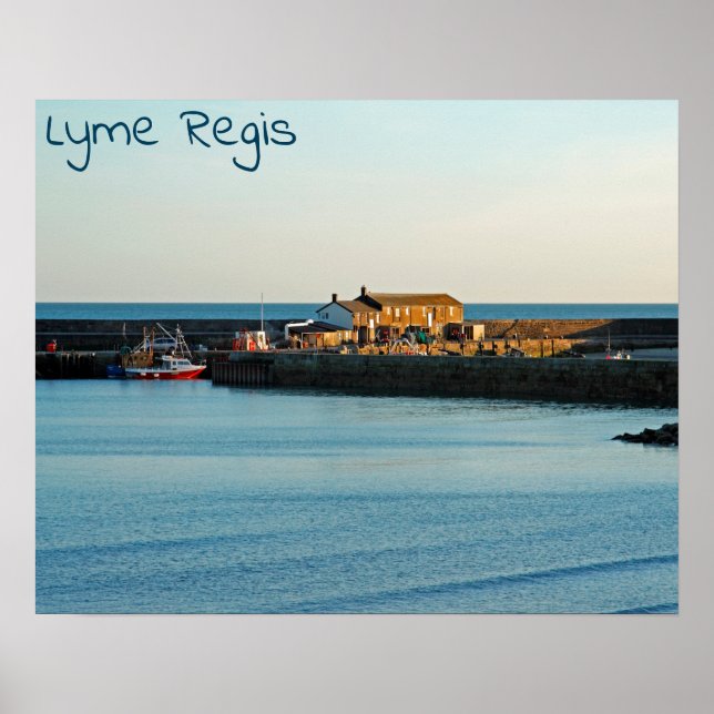 Lyme Regis Cobb Poster (Front)