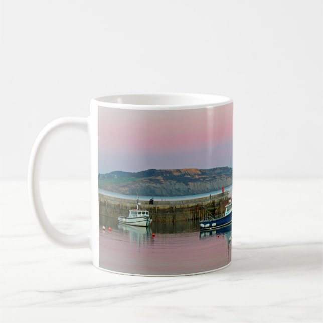 Lyme Regis Coffee Mug (Left)