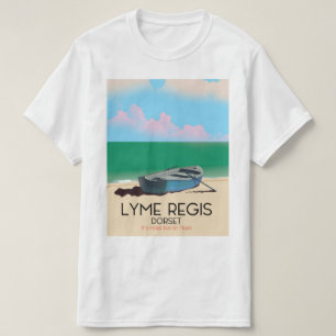 Lyme Regis, dorset Vintage travel poster. T-Shirt